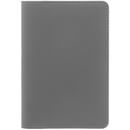 Изображение №1 | Обложка для паспорта Alaska, серая
