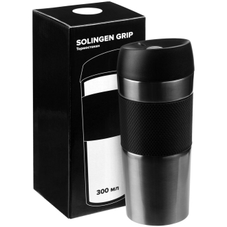 Изображение №4 | Термостакан Solingen Grip, серо-стальной