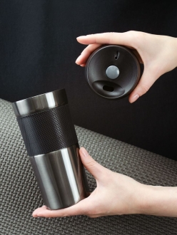 Изображение №7 | Термостакан Solingen Grip, серо-стальной