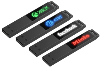 Изображение №6 | Флешка markBright Black с синей подсветкой, 32 Гб