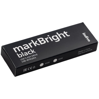 Изображение №8 | Флешка markBright Black с синей подсветкой, 32 Гб