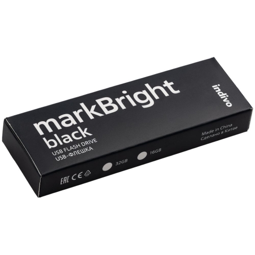 Изображение №8 | Флешка markBright Black с синей подсветкой, 32 Гб