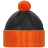 Изображение №2 | Шапка Snappy, темно-серая с оранжевым