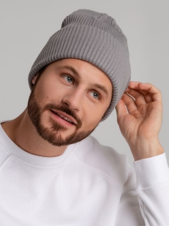 Изображение №4 | Шапка Franky, серая