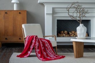 Изображение №8 | Плед Onego, красный