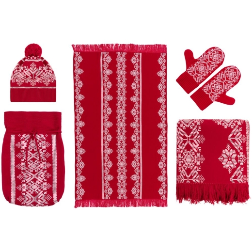 Изображение №7 | Плед Onego, красный