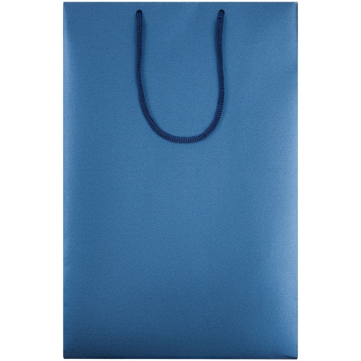 Изображение №2 | Пакет бумажный «Блеск», средний, синий