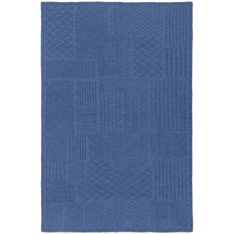 Изображение №2 | Плед Snippet, синий меланж (джинс)