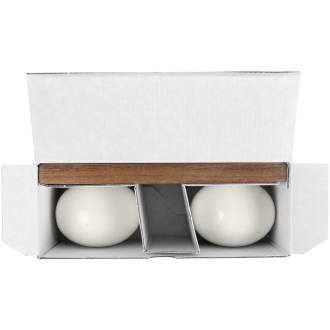 Изображение №6 | Набор из солонки и перечницы Piacente, белый