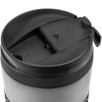 Изображение №3 | Термостакан Hard Work, вакуумный, темно-серый (графит)