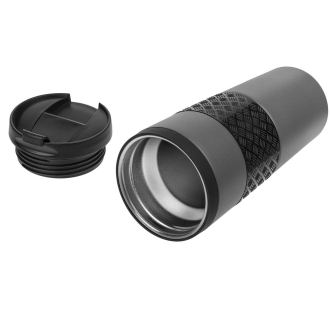 Изображение №5 | Термостакан Hard Work, вакуумный, темно-серый (графит)