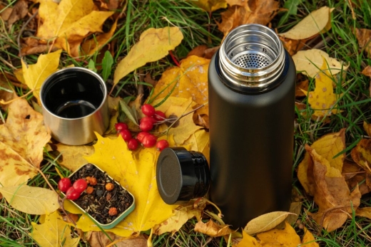 Изображение №9 | Термос с ситечком Hoffell, черный