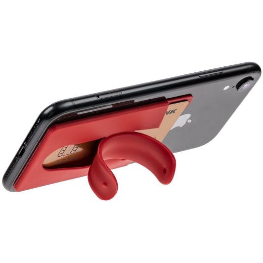 Изображение №5 | Чехол для карты на телефон Carver, красный