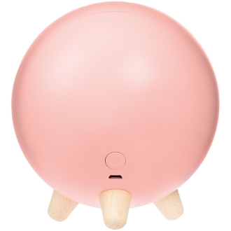 Изображение №6 | Беспроводная лампа-колонка Right Meow, розовая