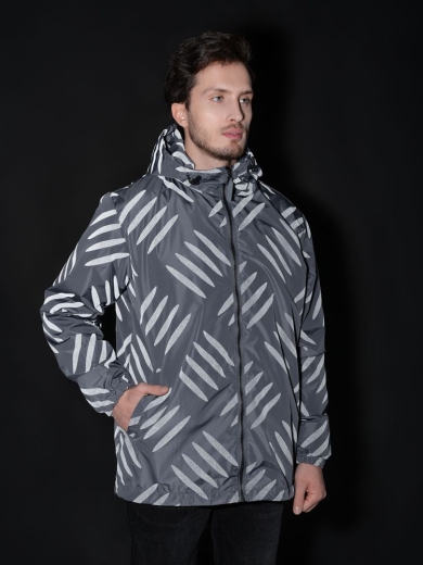 Изображение №12 | Ветровка светоотражающая Hard Work, размер S