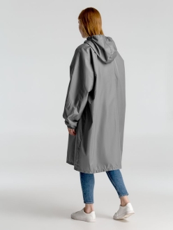 Изображение №13 | Дождевик-анорак Hard Work, серый, единый размер