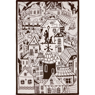 Изображение №9 | Плед на заказ Tricksy Net, 2 цвета, S, акрил