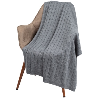 Изображение №1 | Плед Pluma, темно-серый (графит)