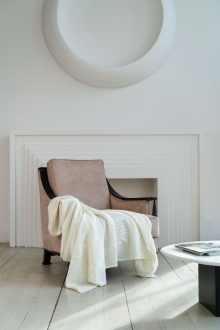 Изображение №6 | Плед Dantel, молочно-белый