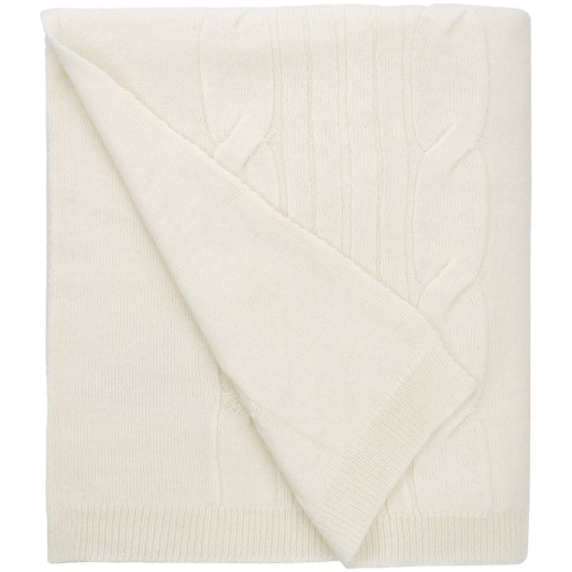 Изображение №2 | Плед Dantel, молочно-белый