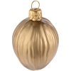 Изображение №3 | Елочная игрушка «Грецкий орех», матовое золото