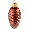 Изображение №3 | Елочная игрушка «Шишка», коричневая