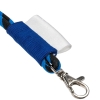 Изображение №3 | Шнурок для бейджа Tube Long, черный с синим