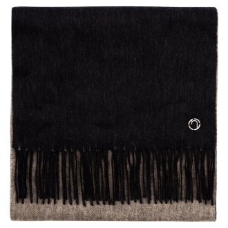 Изображение №2 | Палантин Charming, черный с бежевым