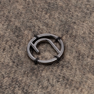 Изображение №6 | Палантин Charming, черный с бежевым