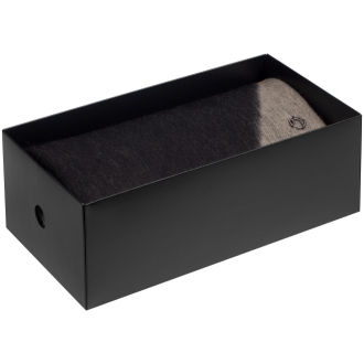 Изображение №11 | Палантин Charming, черный с бежевым