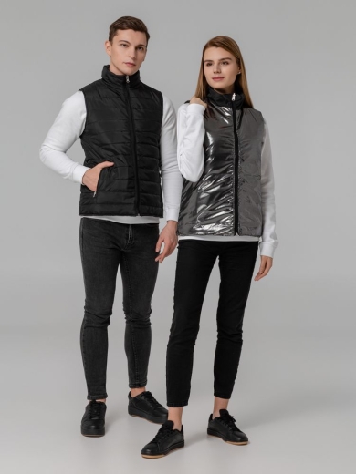 Изображение №14 | Жилет двусторонний Climb, черный, размер XS