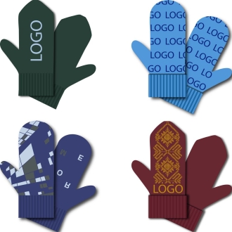 Изображение №1 | Варежки на заказ Mani, акрил, размер M