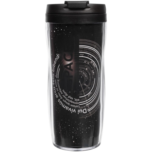 Изображение №2 | Термостакан Poster, с черной крышкой