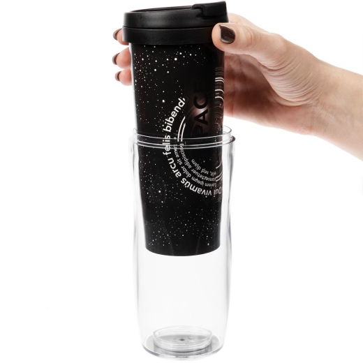 Изображение №3 | Термостакан Poster, с черной крышкой