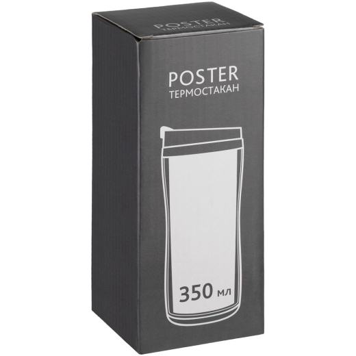 Изображение №6 | Термостакан Poster, с черной крышкой