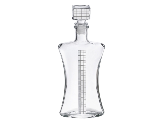 Изображение №3 | Набор для водки «Матрица» (прозрачный/серебристый)