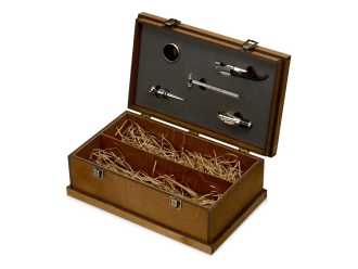 Изображение №1 | Подарочный набор для вина «Cotes de Toul» (коричневый)