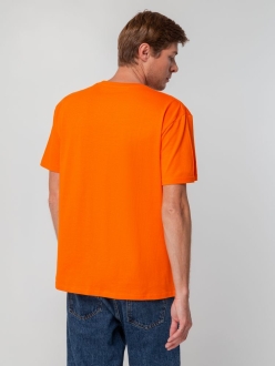 Изображение №7 | Футболка унисекс T-bolka 140, оранжевая, размер S