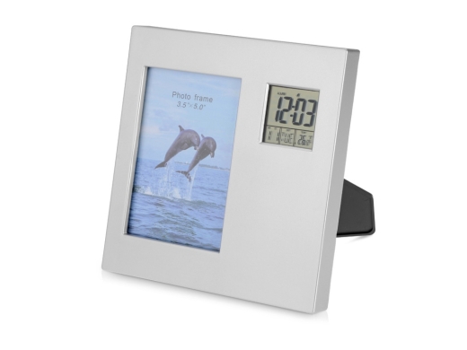 Изображение №1 | Часы «Рамка» (серебристый)