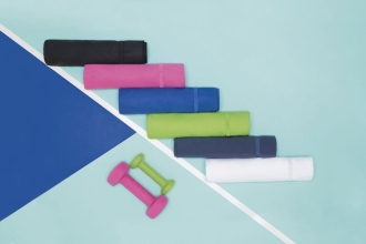 Изображение №4 | Спортивное полотенце Atoll Medium, черное