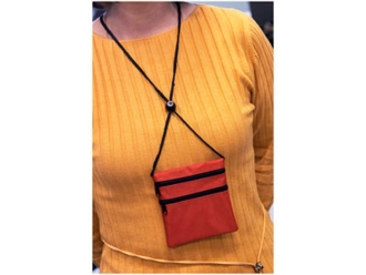 Изображение №4 | Нагрудный кошелек «Путешествие» (красный)