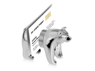 Изображение №1 | Часы «Медведь» (серебристый)