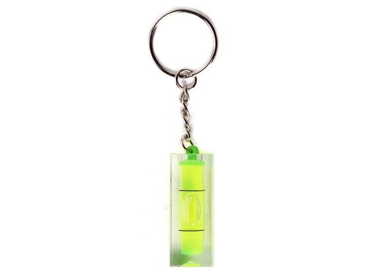 Изображение №2 | Брелок «Уровень» (желтый прозрачный/серебристый)