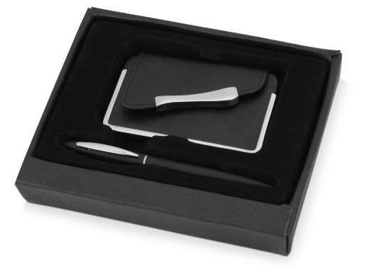 Изображение №1 | Подарочный набор «Лондон» (черный/серебристый)