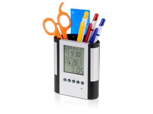 Изображение №1 | Подставка «Секунда» (черный/серебристый)