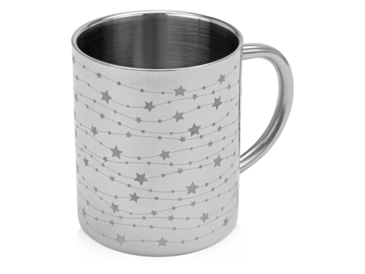 Изображение №4 | Стальная кружка с двойными стенками «Эри» (серебристый глянцевый)