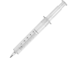 Изображение №1 | Ручка шариковая «Шприц» (прозрачный)