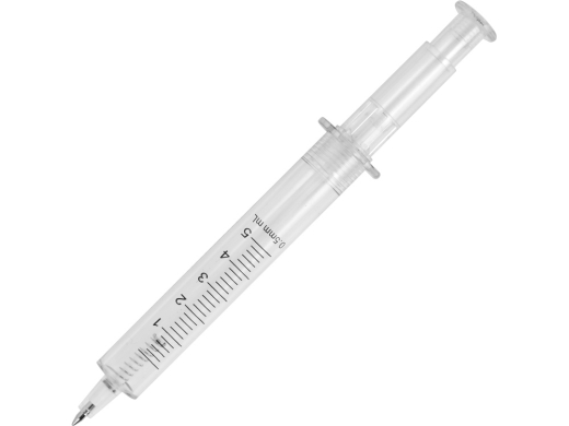 Изображение №1 | Ручка шариковая «Шприц» (прозрачный)