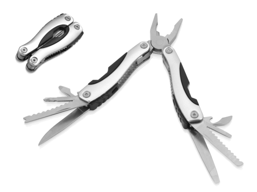 Изображение №1 | Мультиинструмент-пассатижи «Находка» (серебристый/черный)