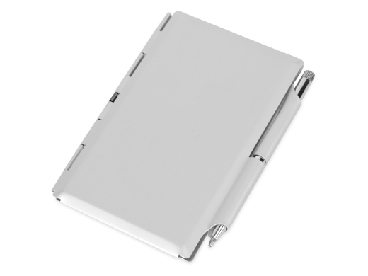 Изображение №1 | Визитница с блокнотом и шариковой ручкой (серебристый)